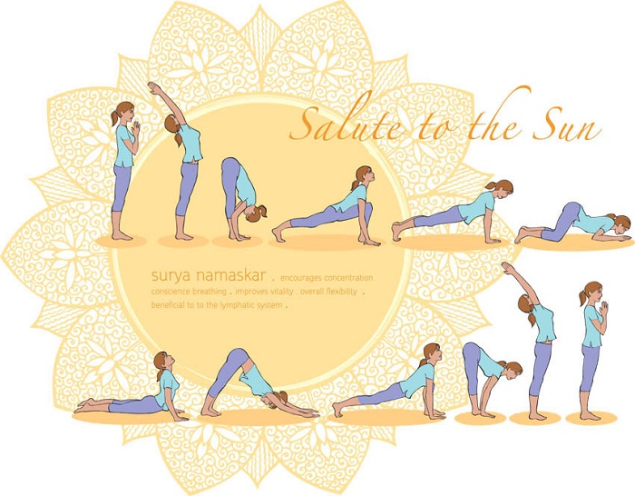 Sun Salutation - super stretch exercise to increase height