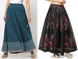 Top 25 Trendy Collection of Long Skirt Designs For Ladies