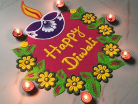 25 Beautiful Rangoli Designs For Diwali (Deepavali) 2023!!