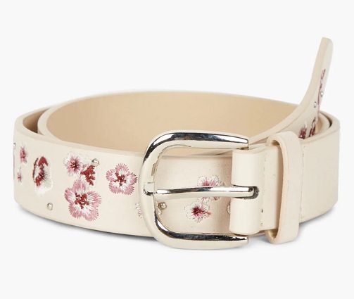 Women’s Embroidered Buckle Belt