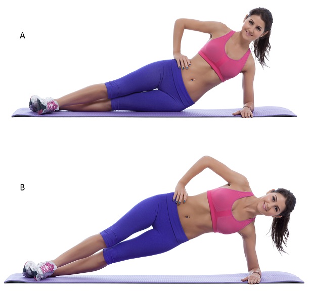 best exercise to tone love handles