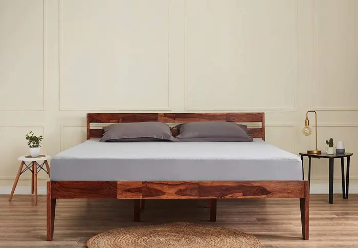 40 Latest Best Bed Designs With, Simple Wooden Bed Frame With Headboard