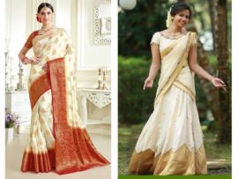 Border Sarees Collection – Try These 15 Designs For Trending Look