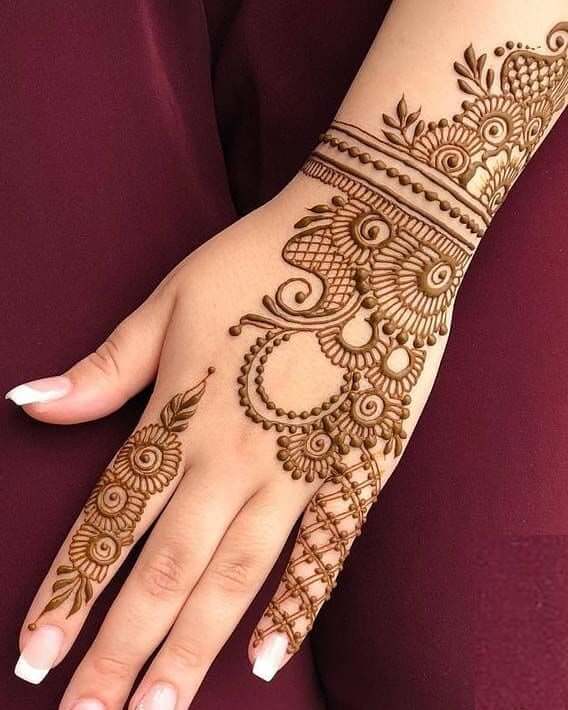 Update more than 158 latest one side mehndi design best