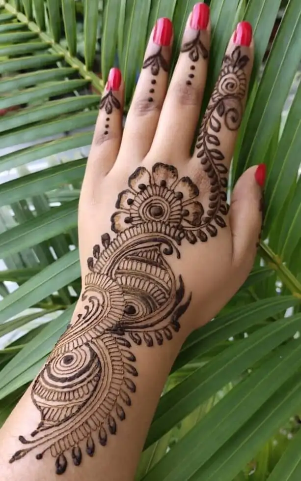 30 Trending Back Hand Mehndi Designs To Look Gorgeous