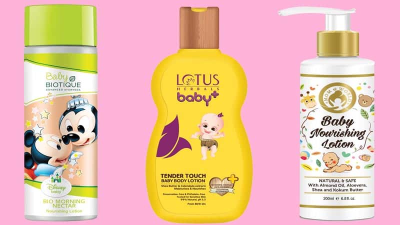 Safe and Best Baby Lotions In India