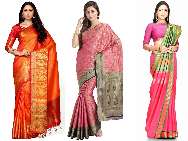 20 Stylish Designs Of Bangalore Sarees With Traditional Look