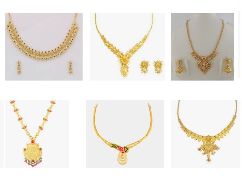 25 Latest Collection Of Gold Necklace Designs In 15 Grams