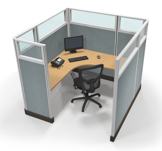 4x4 Office Cubicles