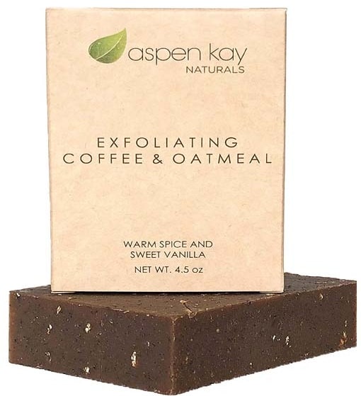 Aspen Kay Naturals – Coffee and Oatmeal Soap Bar