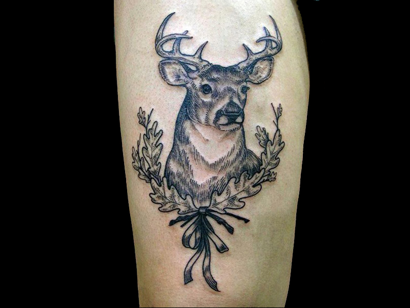 Best Deer Tattoo Designs And Pictures