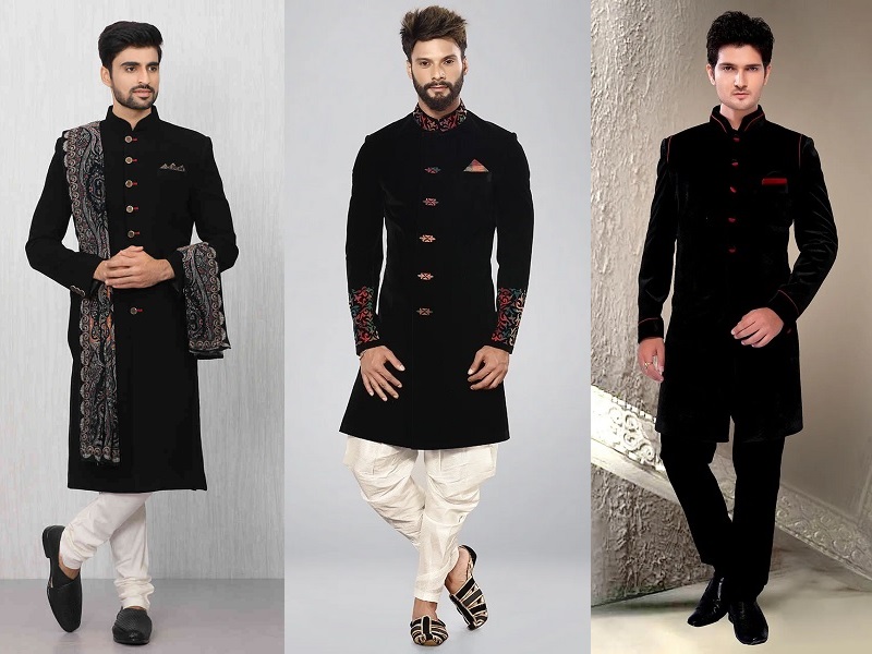 Black Sherwani Designs For Men 10 Trending Styles