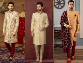 Golden Sherwani Designs – Try These 10 Models For A Bright Look