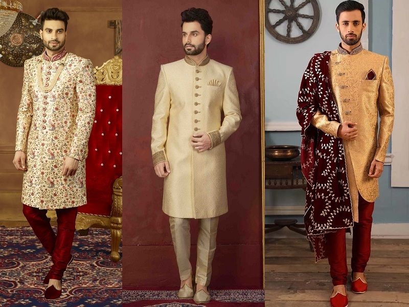 Golden Sherwani Designs Try These 10 Models For A Bright Look