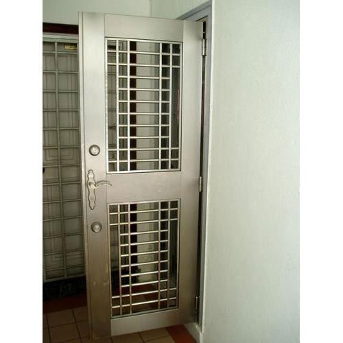 Mild Steel Safety Door Design