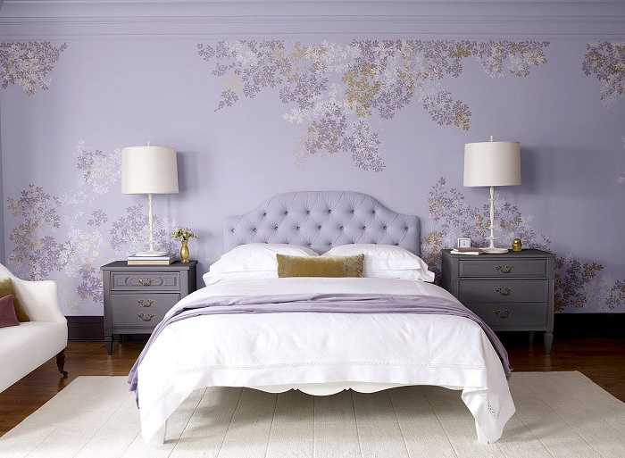 Painted Wall Bedroom Interior Design