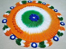 9 Special Indian Flag 🇮🇳 Rangoli Designs for Republic Day 2024!