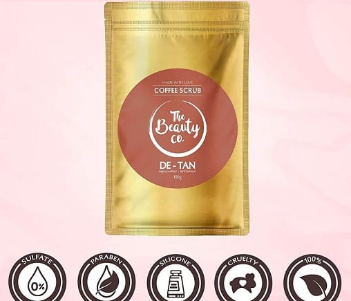 The Beauty Co. De-Tan Coffee Face and Body Scrub