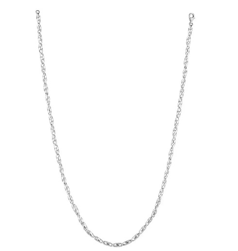 The Spiral Silver Chain For Men