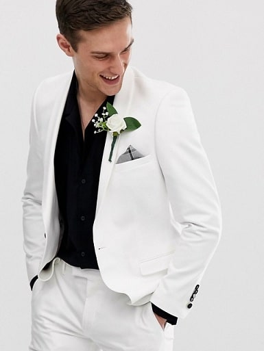 White Blazer for Wedding
