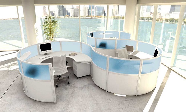 Contemporary Office Cubicles