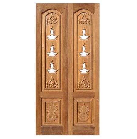Contemporary Pooja Room Door Designs