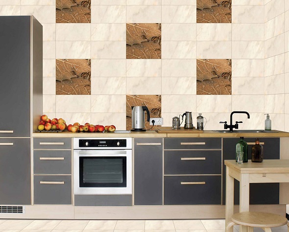 20 Latest Kitchen Wall Tiles Designs, Kitchen Wall And Floor Tiles Color Combination