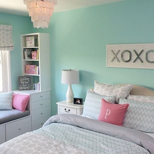 Girls Bedroom Colour Design