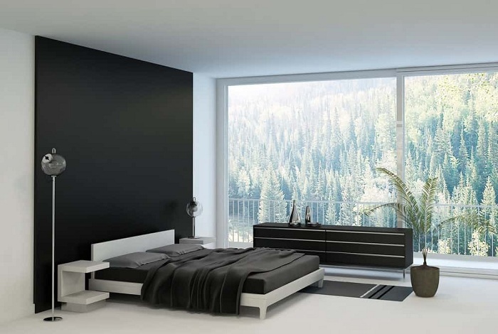 Glass Wall Design For Bedroom