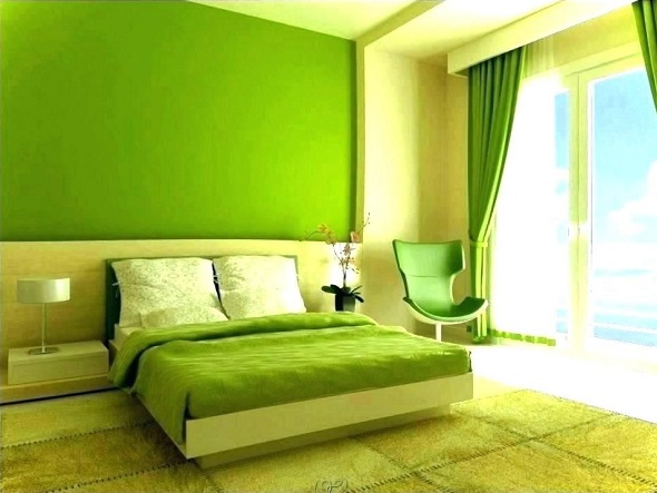 Green Bedroom Paint Designs