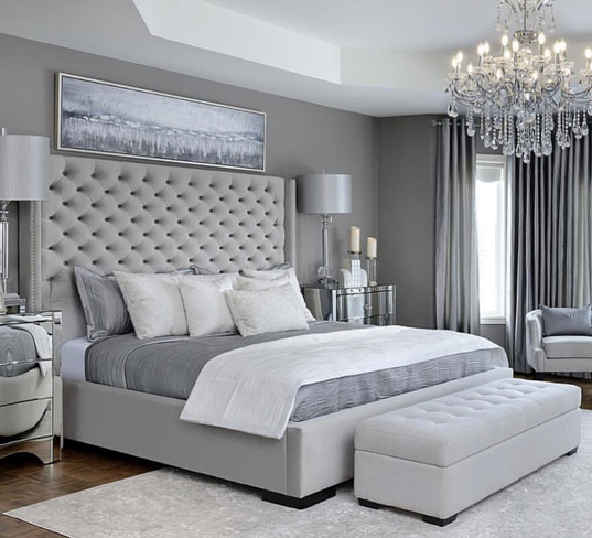 Grey Bedroom Colour Design