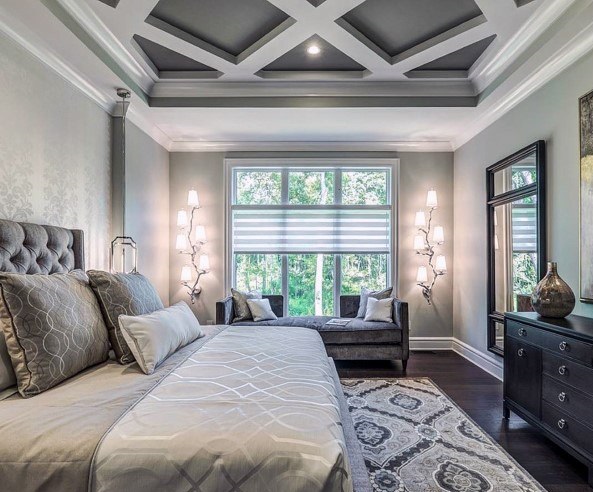 Grey Master Bedroom Decorating