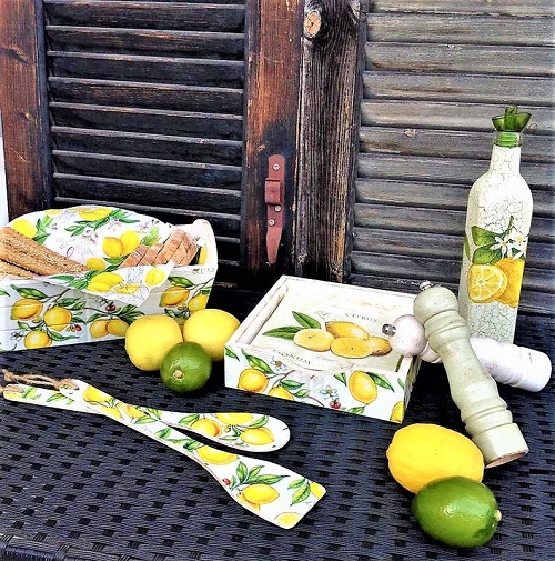 Lemon Kitchen Accessories