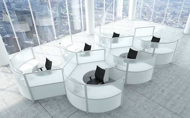 Modern Office Cubicles Design