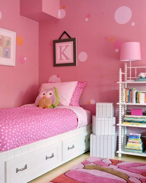 Pink Bedroom Ideas For Little Girl