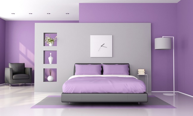 Purple Color For Bedroom