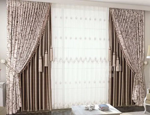Latest Curtain Designs For Drawing Room, Elegant Modern Living Room Curtains