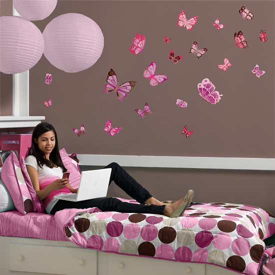 Wall Design For Girl Bedroom