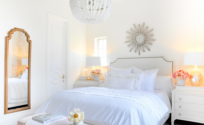 White Color Bedroom Design