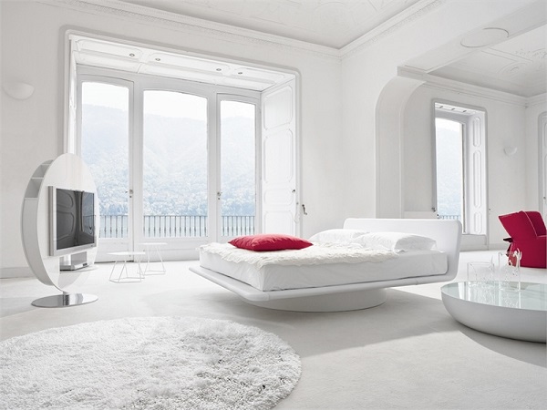 White Master Bedroom