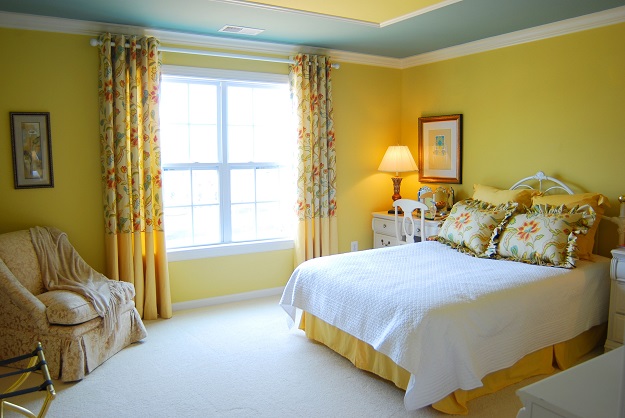 Yellow Bedroom Color Design