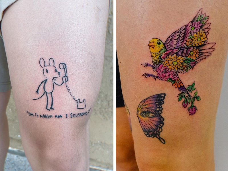 Leg Tattoo Designs