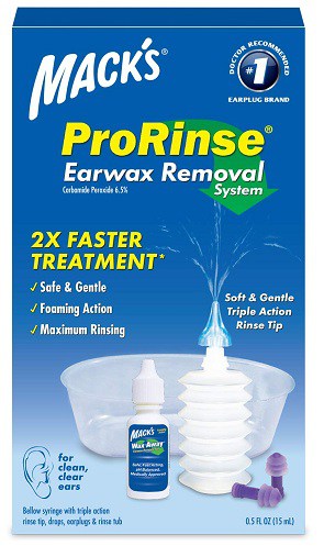 Mack’s Pro Rinse Ear Wax Removal Kit