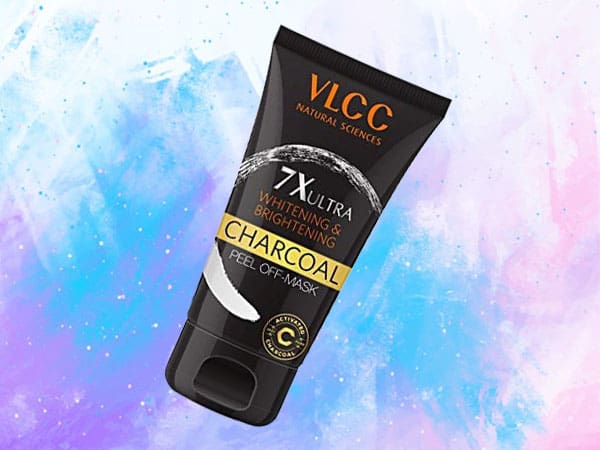 Vlcc 7x Ultra Whitening And Brightening Charcoal Peel Off Mask