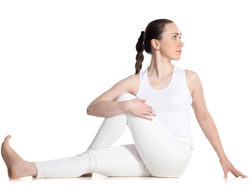 Vakrasana Yoga Pose For Thyroid Problems