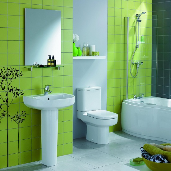Green Bathroom Colors