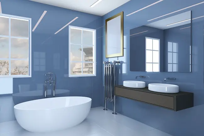 15 Best Bathroom Colour Designs With, Is Blue A Good Colour For Bathroom