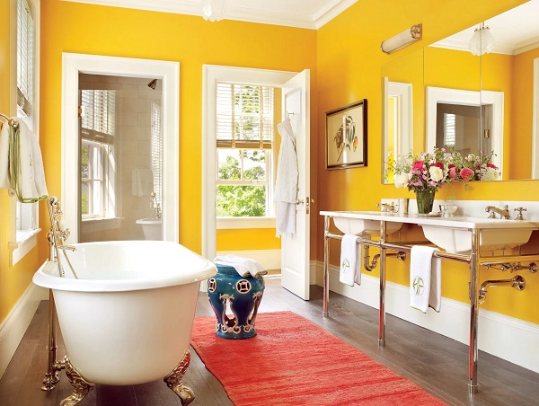 Yellow Bathroom Paint Color