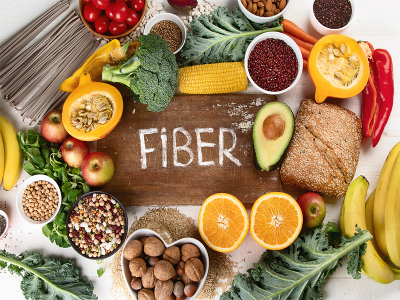 foods high in fiber list