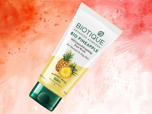 Biotique Bio Pineapple Oil Balancing Face Wash
